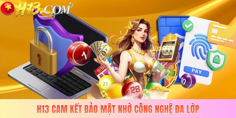 H13 cam kết bảo mật nhờ công nghệ đa lớp