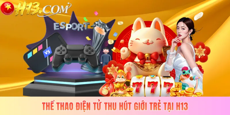 Thể thao điện tử thu hút giới trẻ tại H13